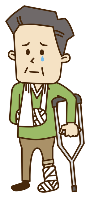 大けが男性４０代