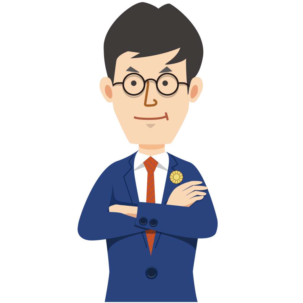 腕を組む弁護士